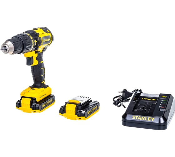 Ударная дрель-шуруповерт Stanley SBH20D2K