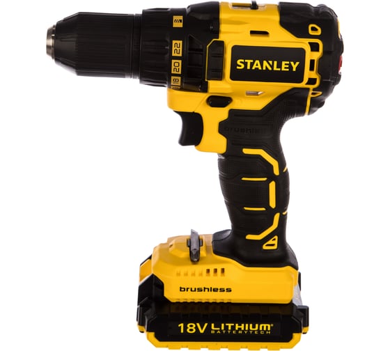 Аккумуляторная дрель-шуруповерт Stanley SBD20D2K