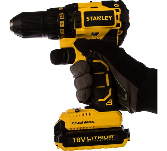 Аккумуляторная дрель-шуруповерт Stanley SBD20D2K