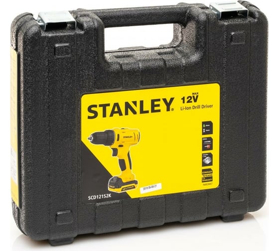 Аккумуляторная дрель-шуруповерт Stanley SCD121S2K