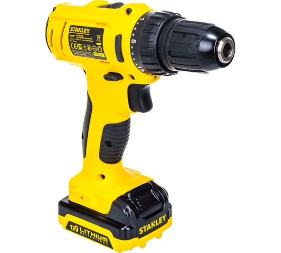 Аккумуляторная дрель-шуруповерт Stanley SCD121S2K