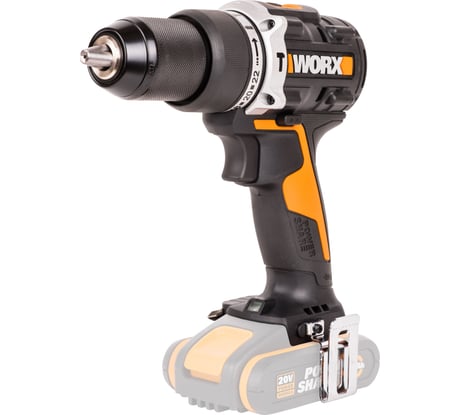 Ударная аккумуляторная дрель-шуруповерт WORX 60 Нм, 20 В, бесщеточная, без АКБ и ЗУ WX352.9