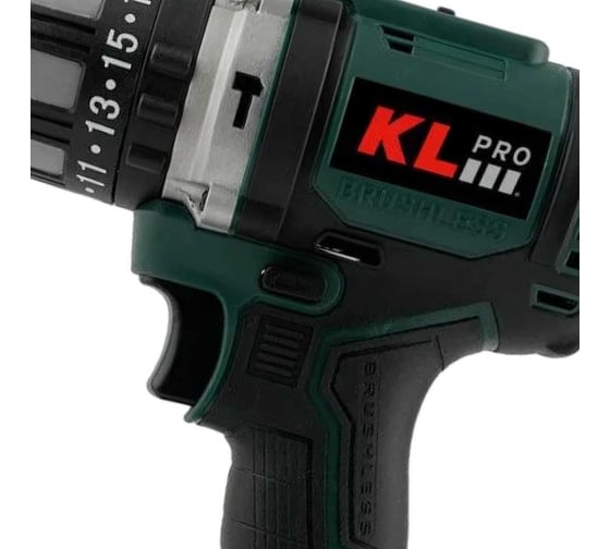 Ударная бесщеточная дрель-шуруповерт KLPRO 18 В/5.0 Ач, 70 Нм 11988 KLDM18BH-50