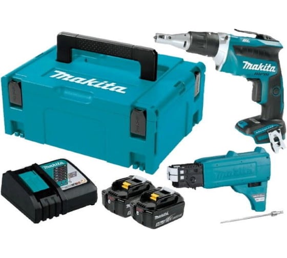 Аккумуляторный шуруповерт Makita LXT DFS452TJX2