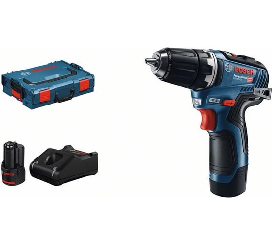 Аккумуляторный бесщеточный шуруповерт Bosch GSR 12V-35 0.601.9H8.002