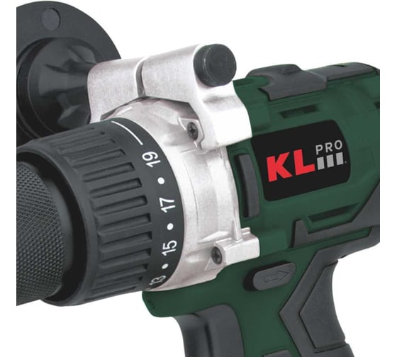 Ударная бесщеточная дрель-шуруповерт KLPRO 18 В / 2.0 Ач, 60 Нм 11984 KLDM18B-20