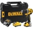 Компактная дрель-шуруповерт DEWALT 12 В XR DCD701D2-QW 2