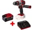 Аккумуляторная дрель Einhell pxc te-cd 18 li brushless, 60 Нм + 1 акк. pxc plus 5.2 Ач 18 В + ЗУ 4 А 4513850SET 1