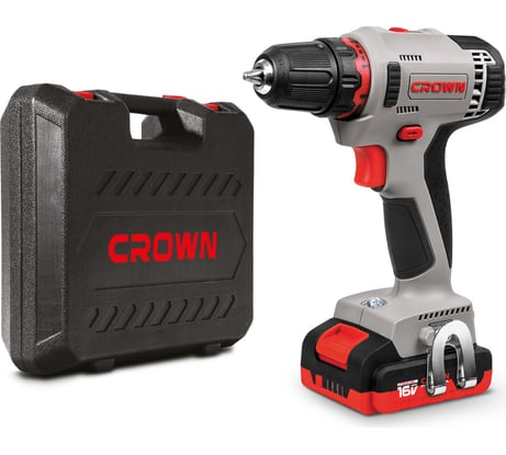 Аккумуляторный шуруповерт CROWN CT21082H-2 BMC 