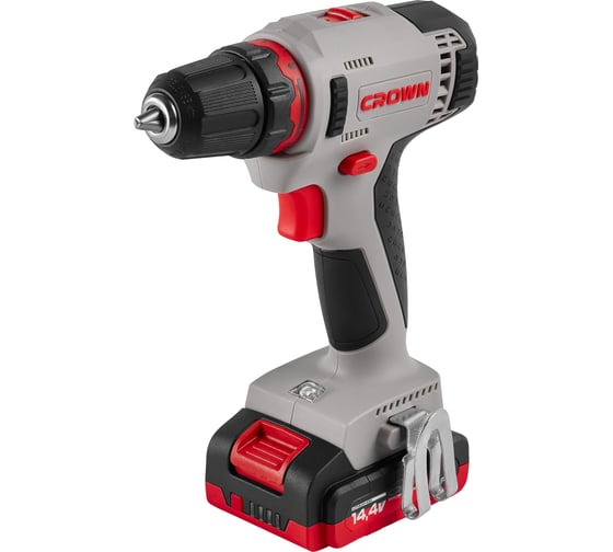 Аккумуляторный шуруповерт CROWN CT21082H-2 BMC 
