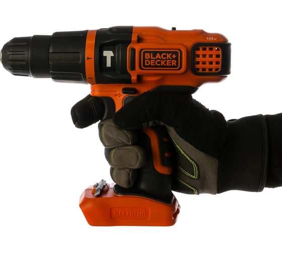 Аккумуляторная ударная дрель-шуруповерт Black&Decker BDCH188N