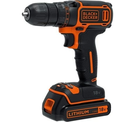 Аккумуляторная дрель-шуруповерт Black&Decker DW 720 BDCDC18B