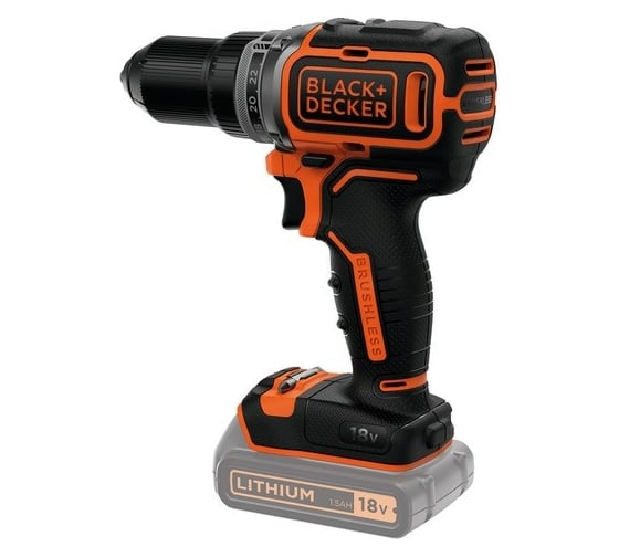 Аккумуляторная дрель-шуруповерт Black&Decker BL186N