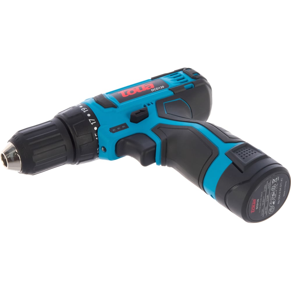 Шуруповерт trigger. Toua dcd120. toua dcd120 (с 2-мя акб, кейс). шуруповерт toua dcd120.