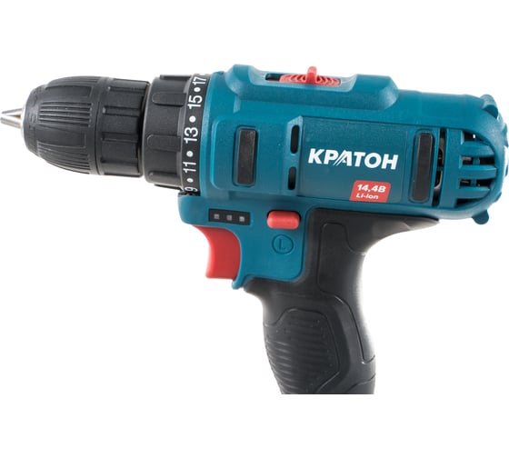 Аккумуляторная дрель-шуруповерт Кратон CDB-14,4-Li-1,5 3 11 01 059
