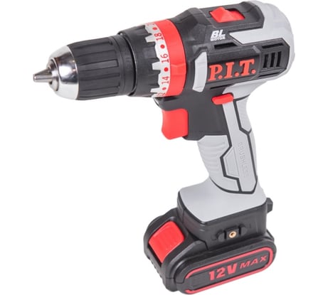 Бесщеточная дрель-шуруповерт P.I.T. PID03001-12M2/BL