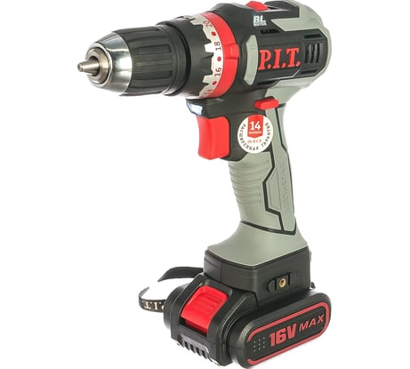 Бесщеточная дрель-шуруповерт P.I.T. PID03002-16M2/BL