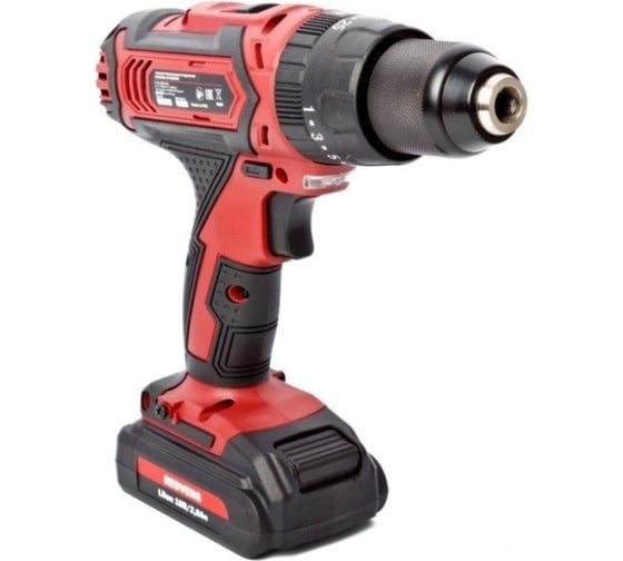 Аккумуляторная ударная дрель-шуруповерт REDVERG RD-ISD18L/2T 6620859