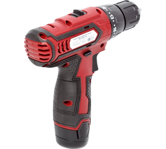 Аккумуляторная дрель-шуруповерт REDVERG RD-SD10L/2Y 6628688