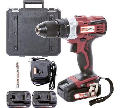 Аккумуляторная дрель-шуруповерт REDVERG RD-SD18V 6628355