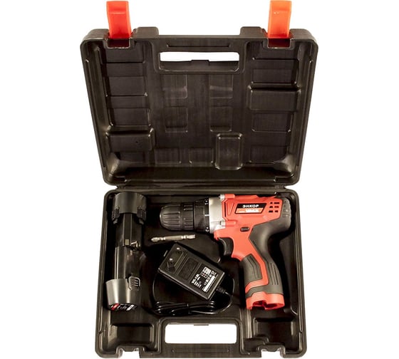 Аккумуляторная дрель-шуруповерт Энкор VMX линейка VDS-10/12L VM510005