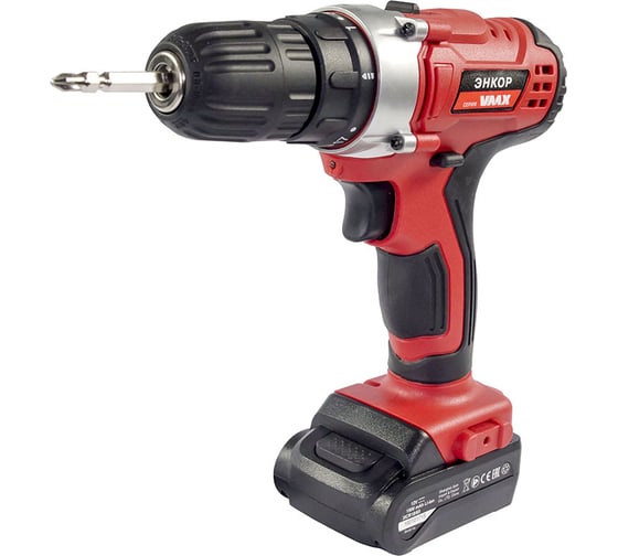 Аккумуляторный шуруповерт VMX линейка Энкор VDS-10/12LS VM510007