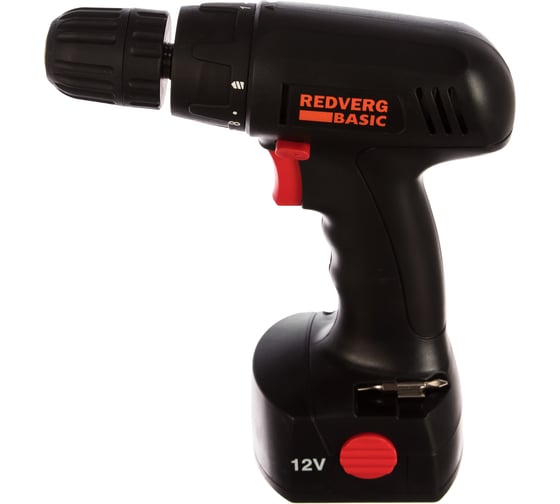 Аккумуляторная дрель-шуруповерт REDVERG Basic SD12/2 6622814