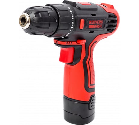Аккумуляторная дрель-шуруповерт REDVERG Basic SD10L/1