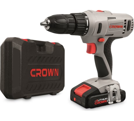 Аккумуляторный шуруповерт CROWN CT21056LH-2 BMC CT21056L-2 BMC
