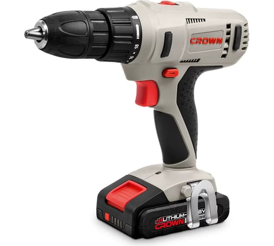 Аккумуляторный шуруповерт CROWN CT21056LH-2 BMC CT21056L-2 BMC
