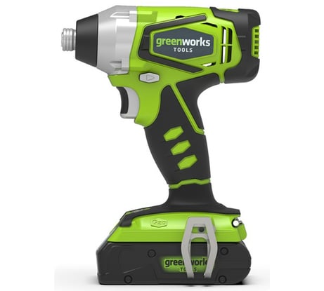 Ударный аккумуляторный шуруповерт GreenWorks 3802207