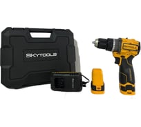 Аккумуляторная ударная дрель-шуруповерт SKytools (2.0 Ач х 2, 16В) SK7004