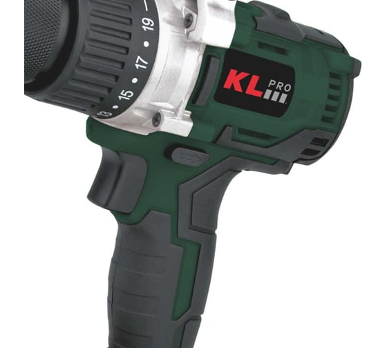 Ударная бесщеточная дрель-шуруповерт KLPRO 18 В/5.0 Ач, 60 Нм 11985 KLDM18B-50