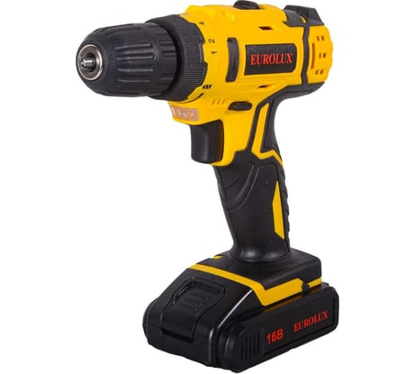 Аккумуляторная дрель-шуруповерт Eurolux ДА-16/2Li 72/14/51