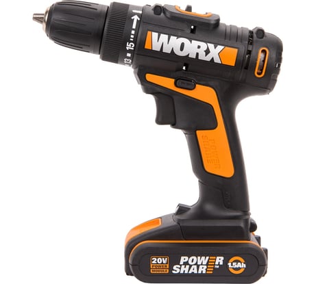 Аккумуляторная дрель-шуруповерт WORX WX101.1