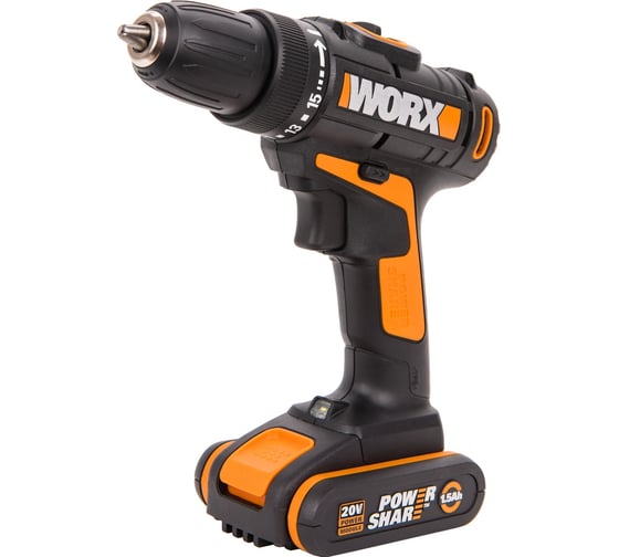 Аккумуляторная дрель-шуруповерт WORX WX101.1