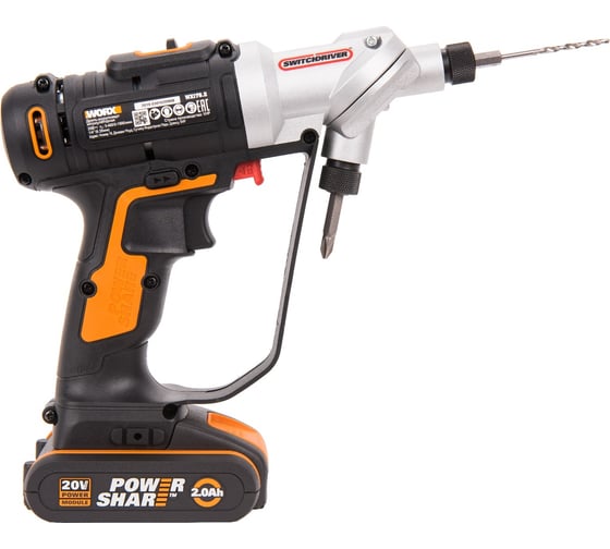 Аккумуляторная дрель-шуруповерт WORX Switchdriver WX176.2