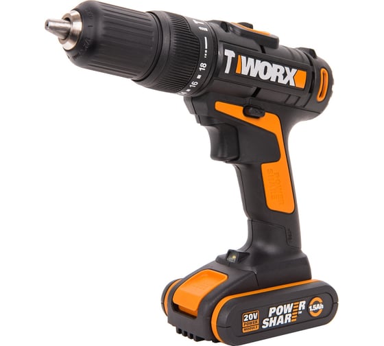 Аккумуляторная ударная дрель-шуруповерт WORX WX371.3