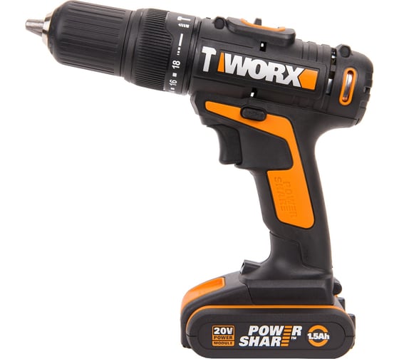 Аккумуляторная ударная дрель-шуруповерт WORX WX371.3