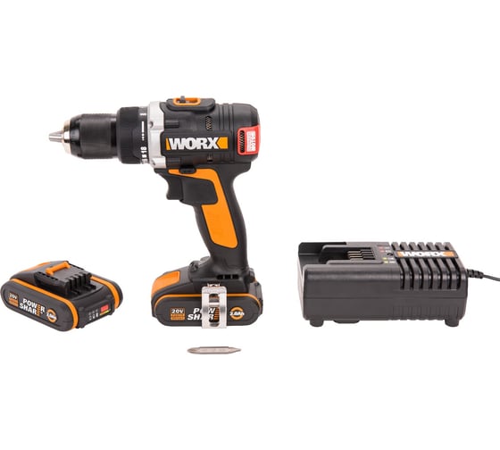 Аккумуляторная дрель-шуруповерт WORX BL 20В WX175
