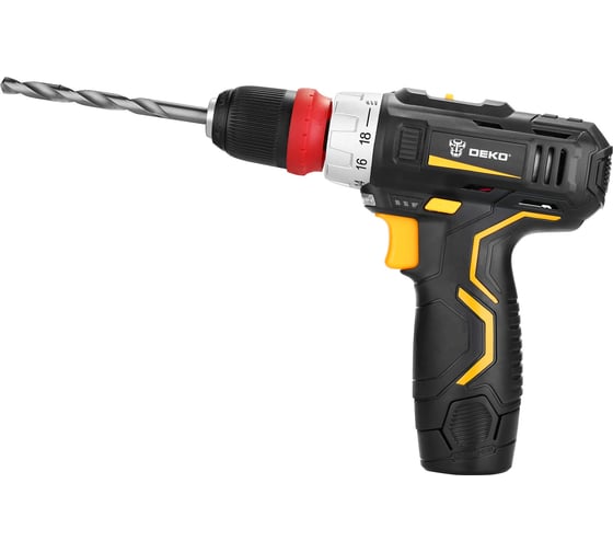 Аккумуляторная дрель-шуруповерт DEKO GCD12DU3 063-4082