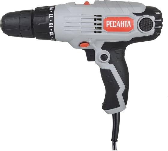 Сетевая дрель-шуруповерт Ресанта СШ-550-2 75/16/1