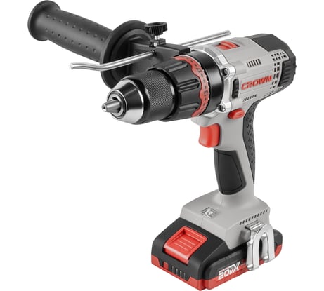 Аккумуляторная дрель-шуруповерт Crown CT21076HMX-2 BMC