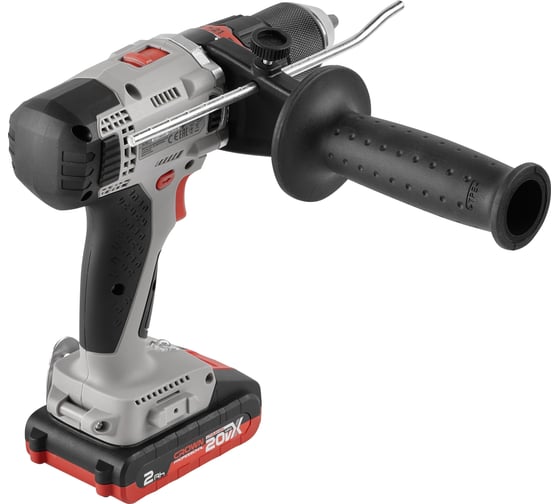 Аккумуляторная дрель-шуруповерт Crown CT21076HMX-2 BMC