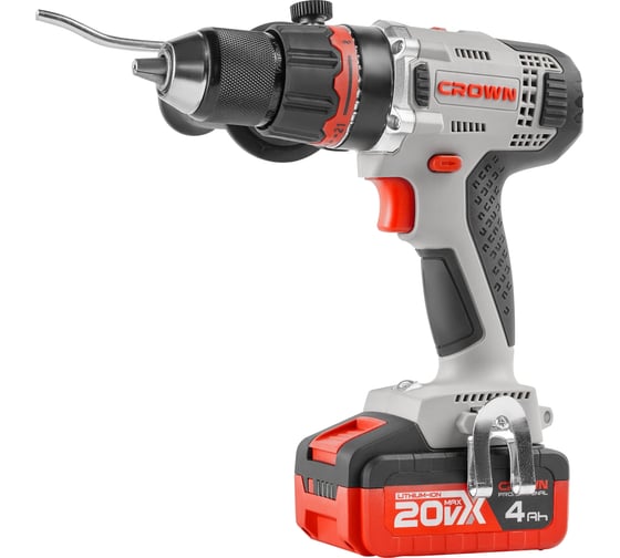 Аккумуляторная дрель-шуруповерт Crown CT21076HMX-4 BMC