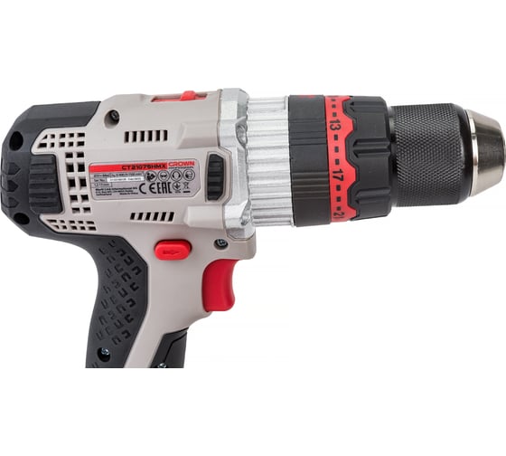 Аккумуляторная ударная дрель-шуруповерт Crown CT21075HMX-4 BMC