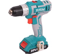Аккумуляторная дрель-шуруповёрт TOTAL TDLI20021