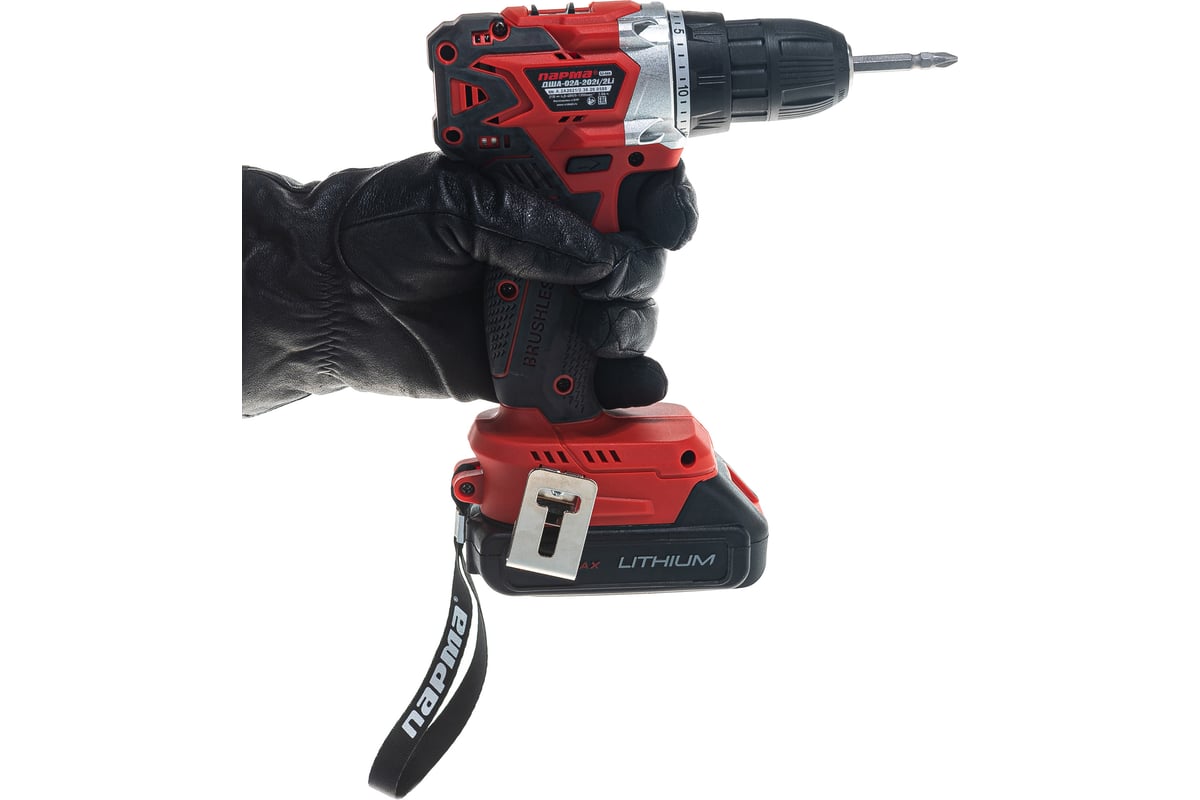 Аккумуляторная дрель-шуруповерт Парма ДША-02А-2021/2Li 02.021.00011 ...