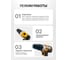 Дрель-шуруповерт JCB аккумуляторная 18V, max 65Nm, без аккумулятора JCB-18BLCD-B-E(57243) 3