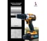 Дрель-шуруповерт JCB аккумуляторная 18V, max 65Nm, без аккумулятора JCB-18BLCD-B-E(57243) 6